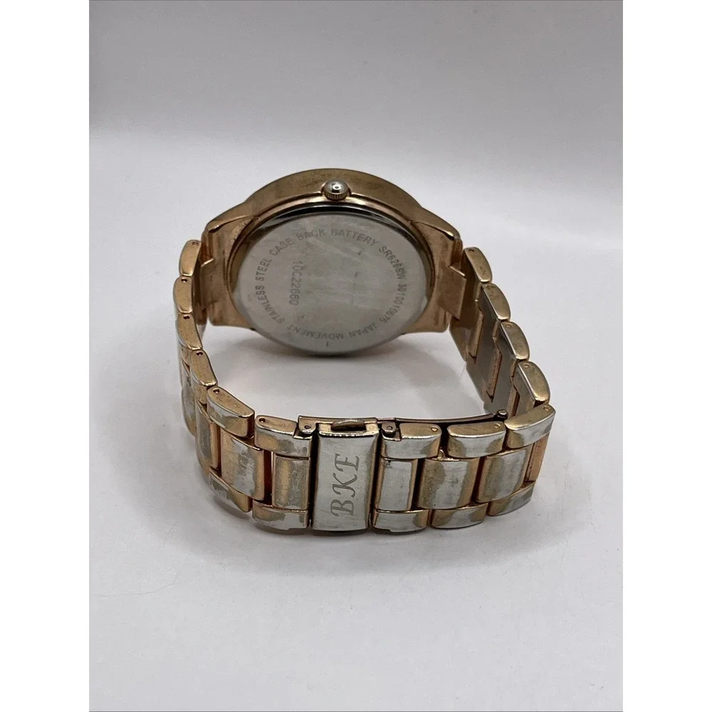 BKE Women's Quartz Watch Gold 7.25